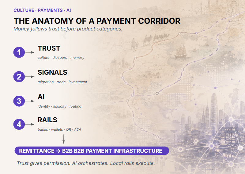 How Remittance Corridors Become B2B Payment Infrastructure