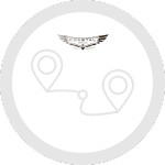 A scenic route icon