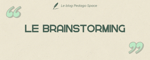 Le brainstorming blog Pedago Space
