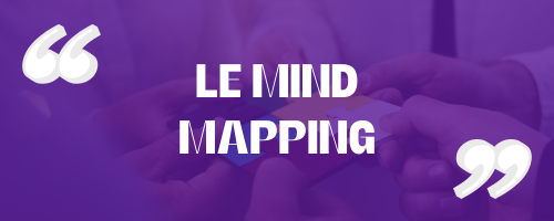 Fond : 6 personnes assembles un puzzle de couleur
Texte : le mind mapping