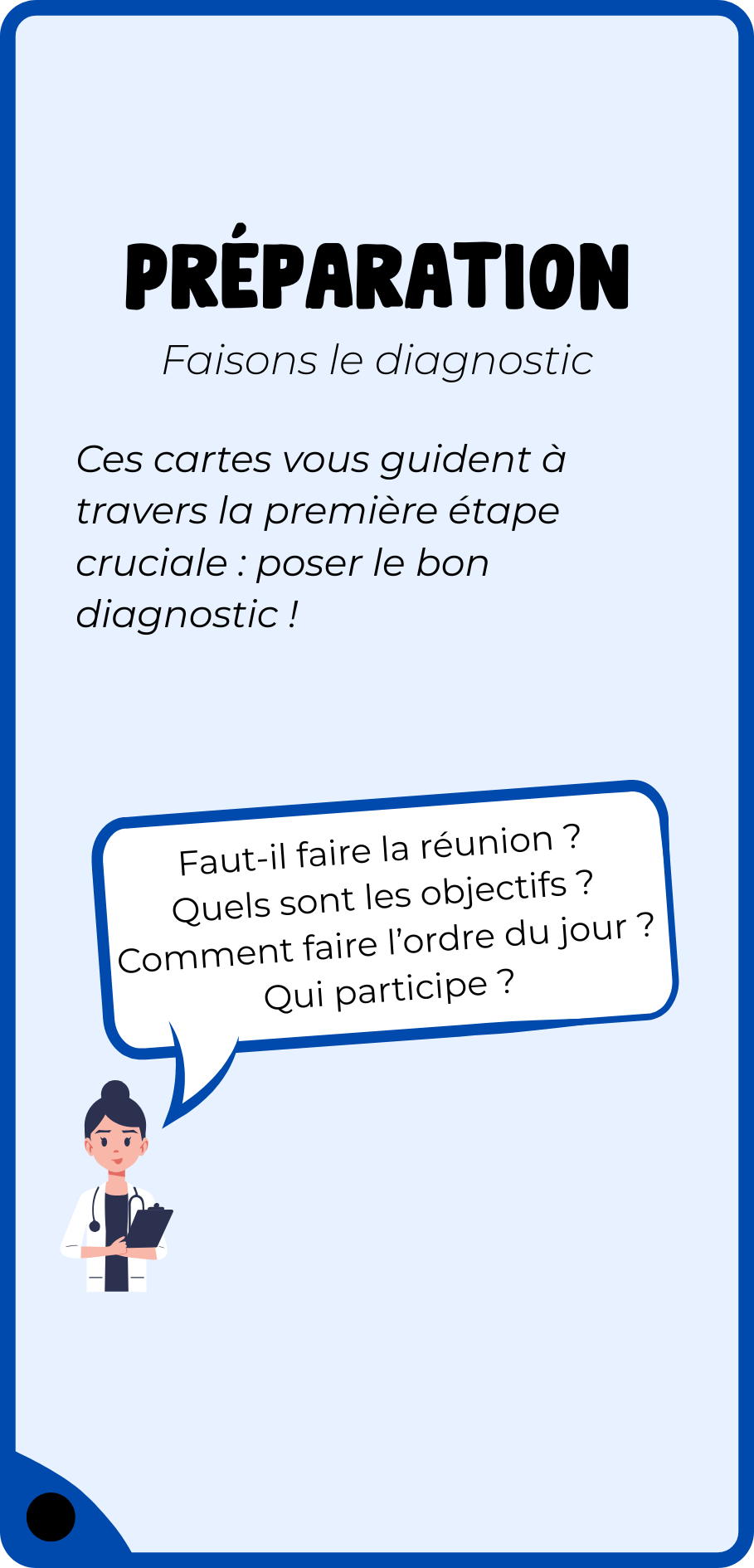 RéuniCure - Préparation