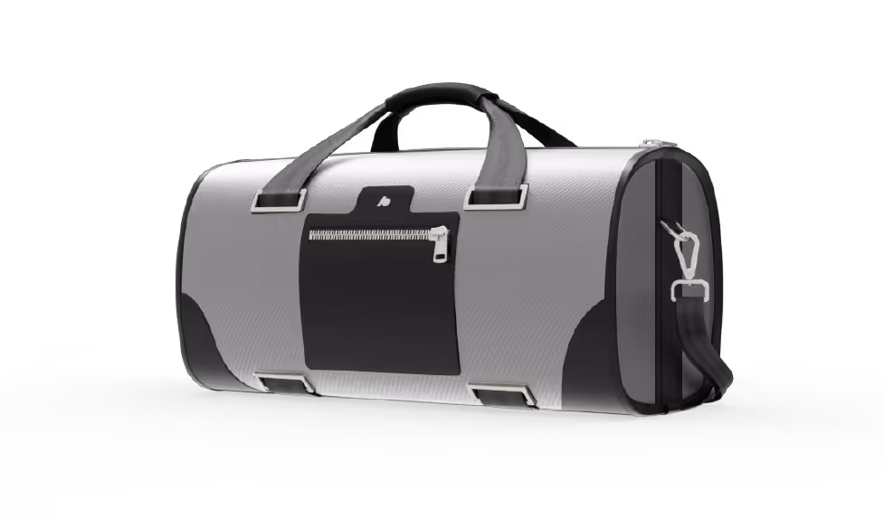 Artificial Objects Carrier Duffel Silver