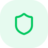 Purple checkmark inside a purple circle on a transparent background.