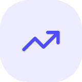 Purple checkmark inside a purple circle on a transparent background.