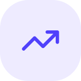 Purple checkmark inside a purple circle on a transparent background.