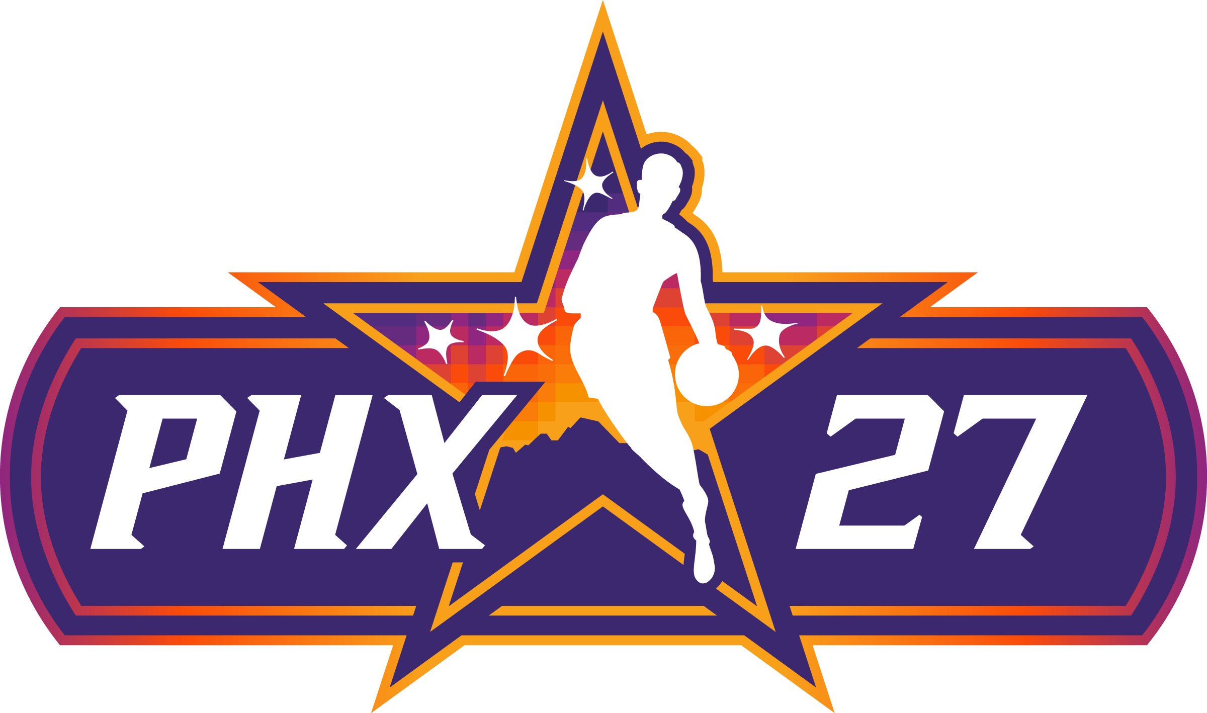 PHX 27 NBA All-Star logo