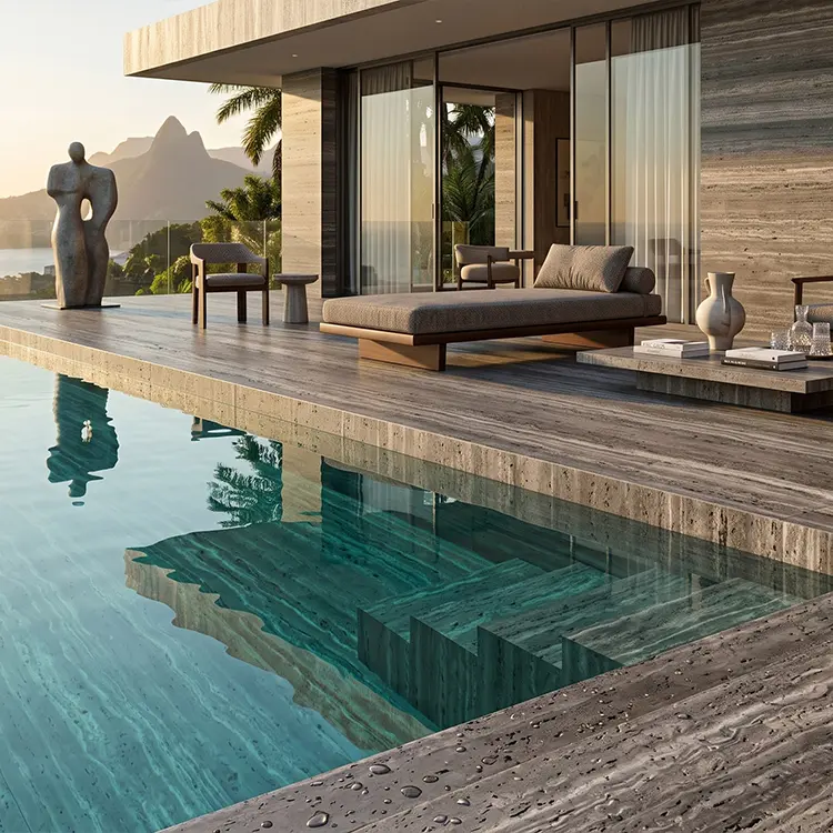 Travertino Titanium