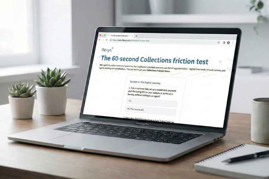 Laptop with Flexys Friction Quiz