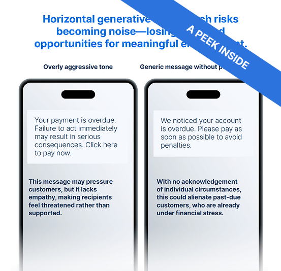 Why horizontal AI harms debt recovery