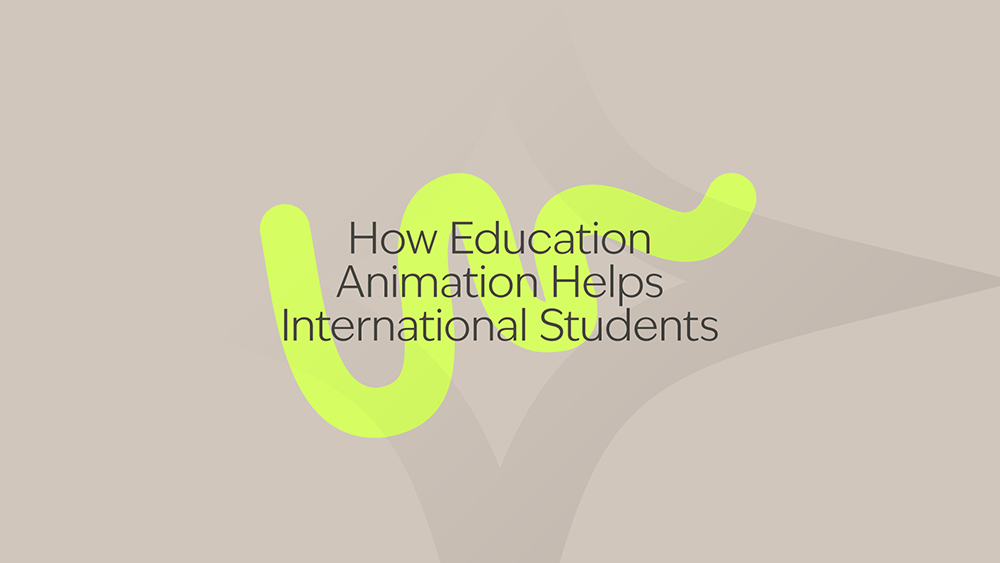 How Education Animation Helps International Students