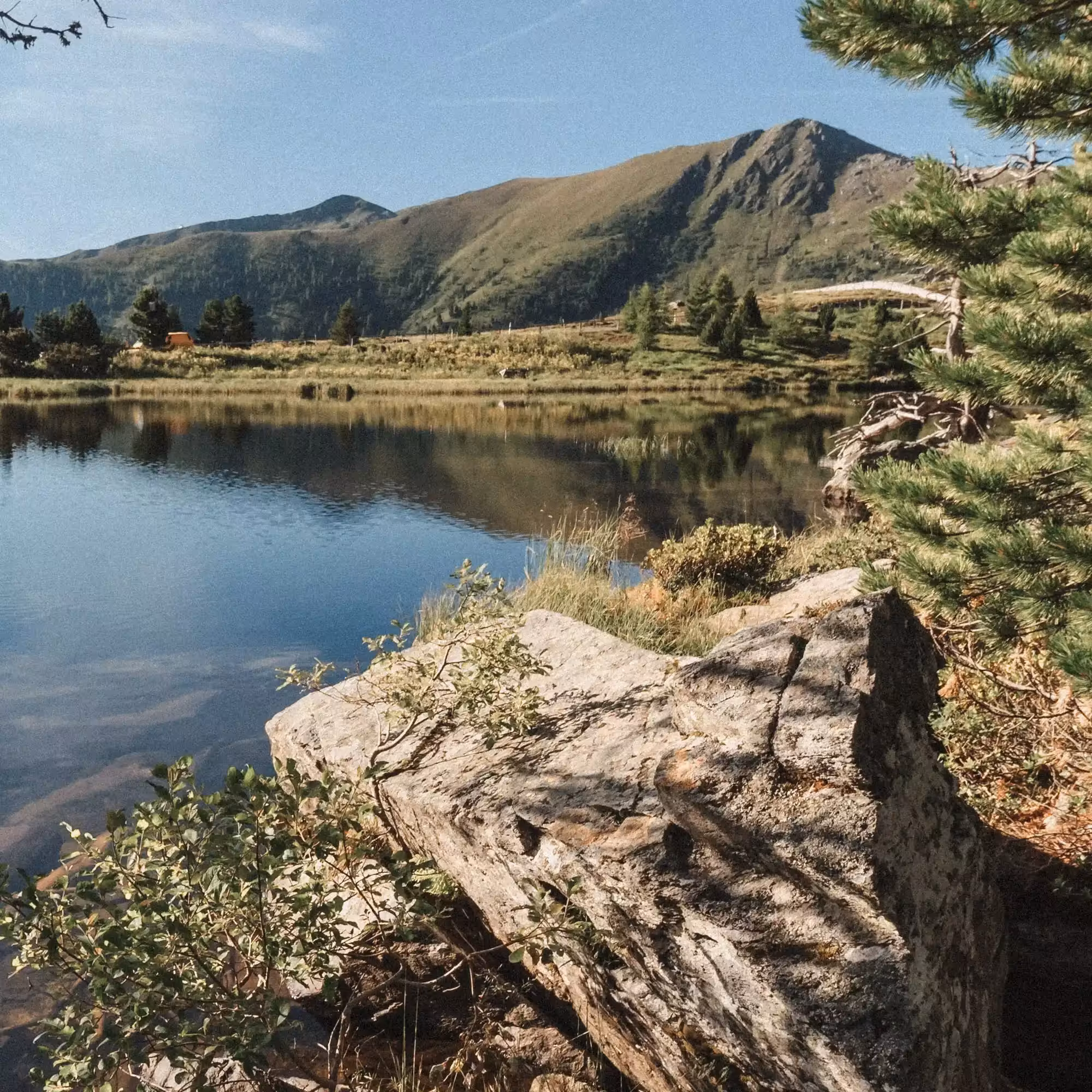 Lake in the mountains