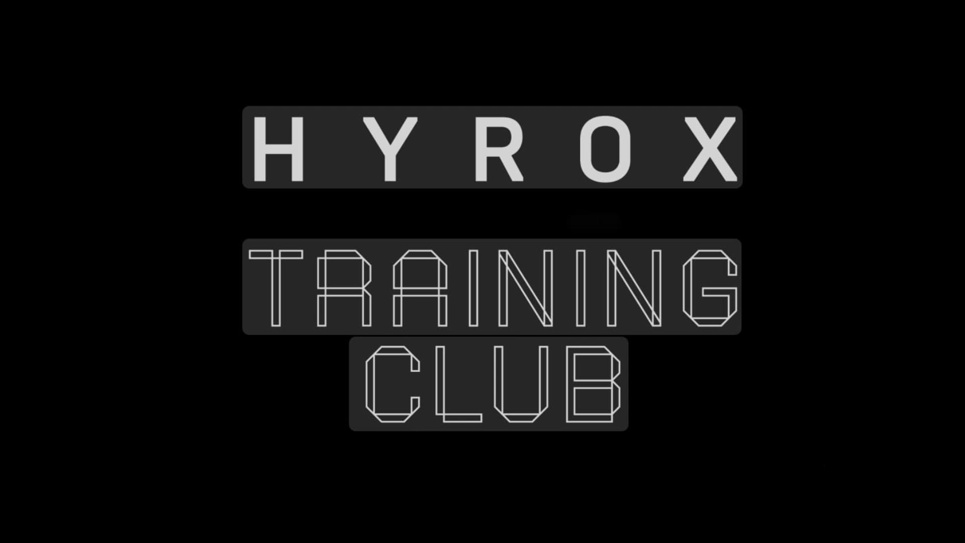 Hyrox Training Club