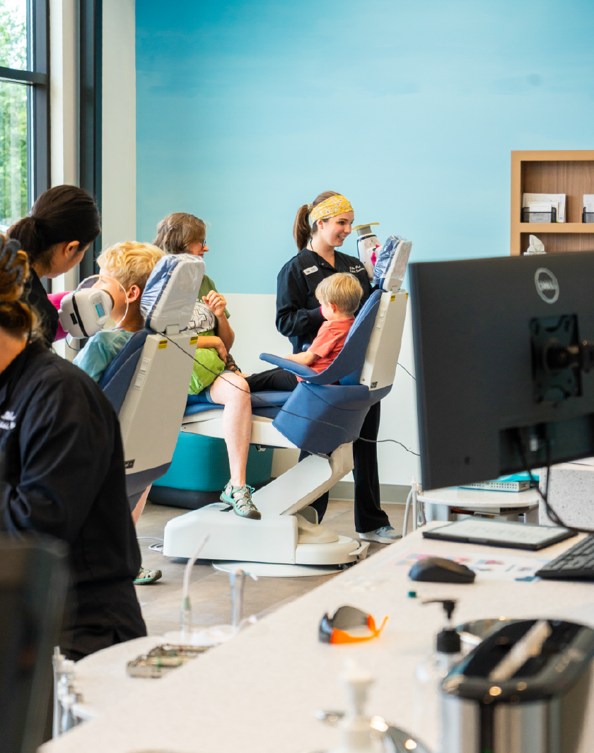 Dental work at Little Red Pediatric Dentistry in Holland