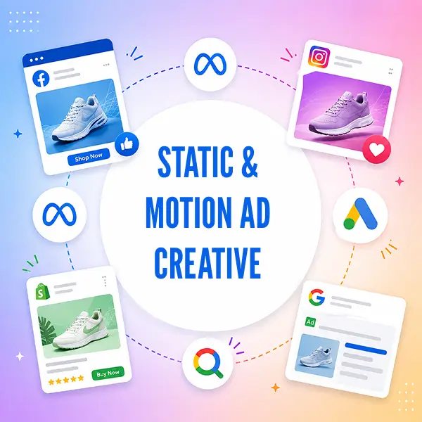 STATIC & MOTION AD CREATIVE