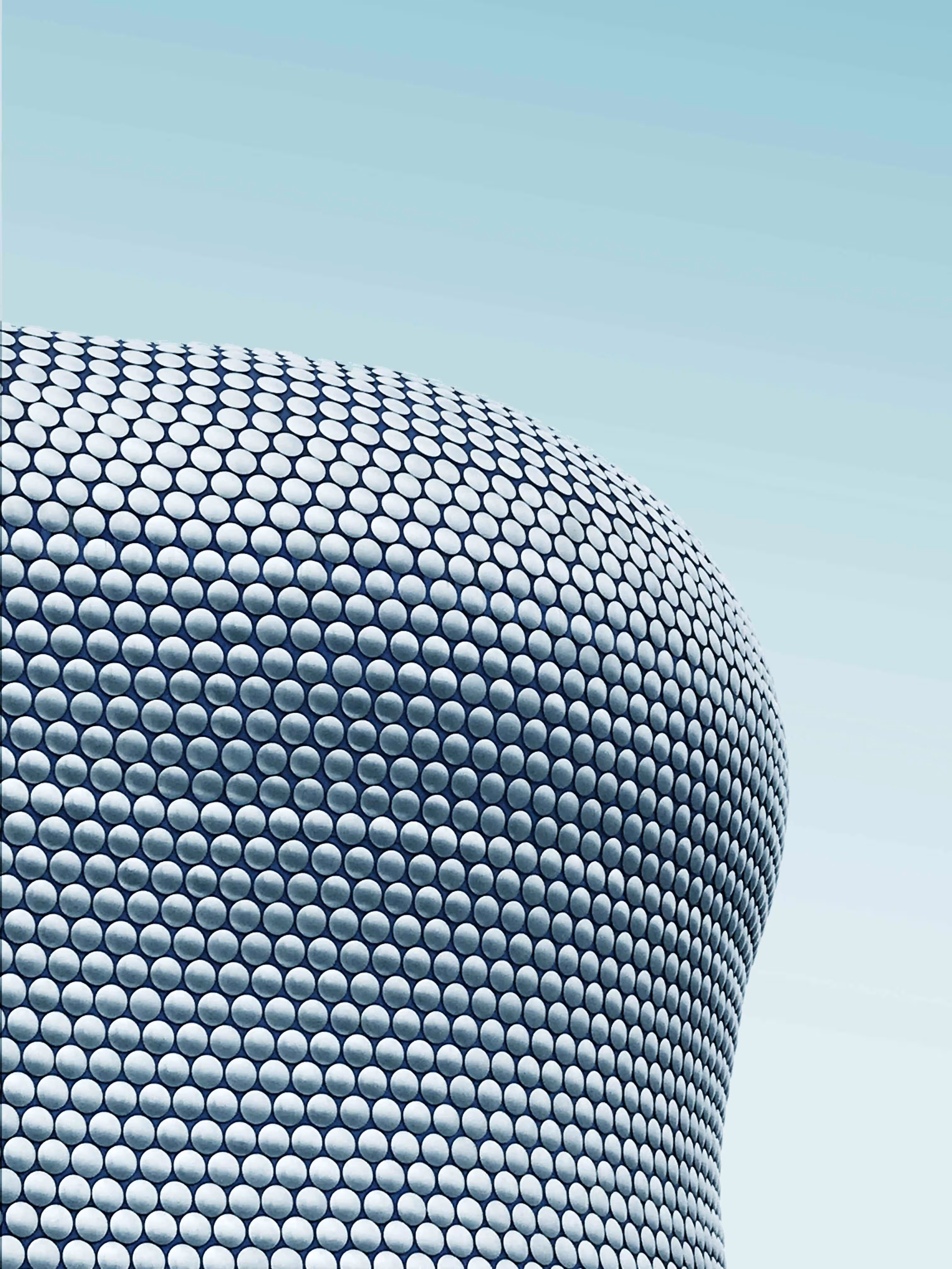 An image of the famous Selfridges building in Birmingham