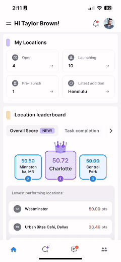 Delightree microlearning LMS training platform example