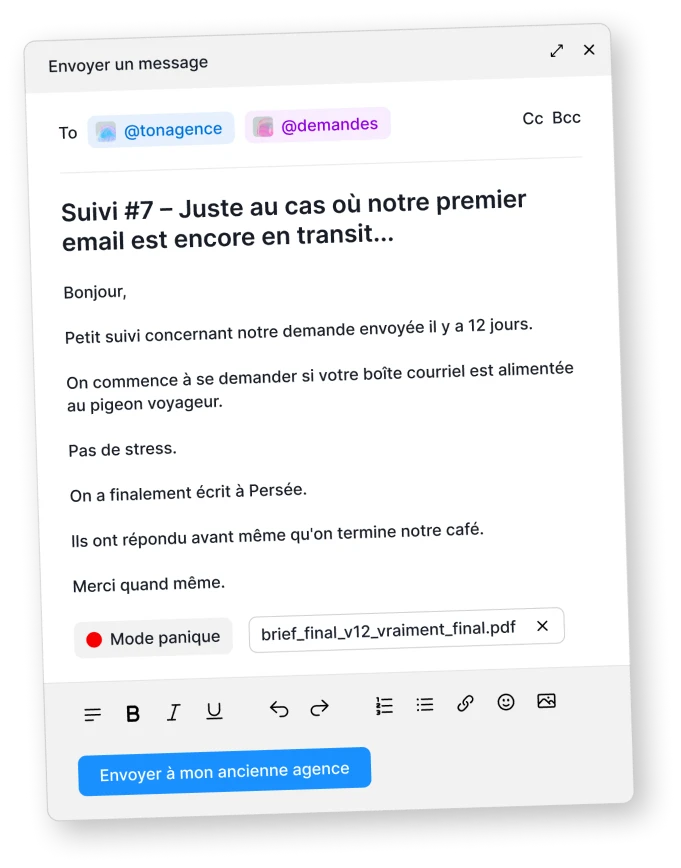 Momentum request form preview