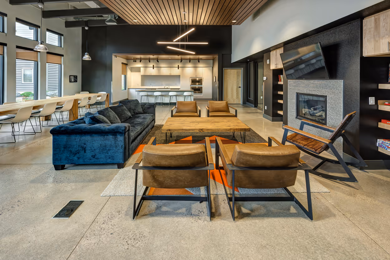 Resident lounge kitchen