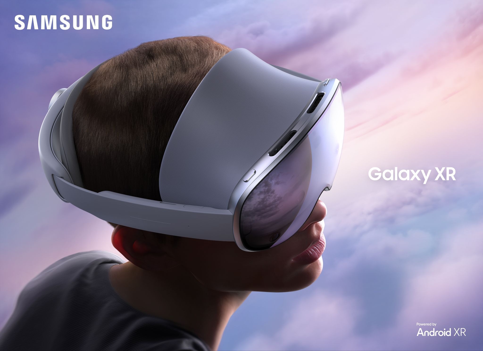 Samsung Galaxy XR headset.