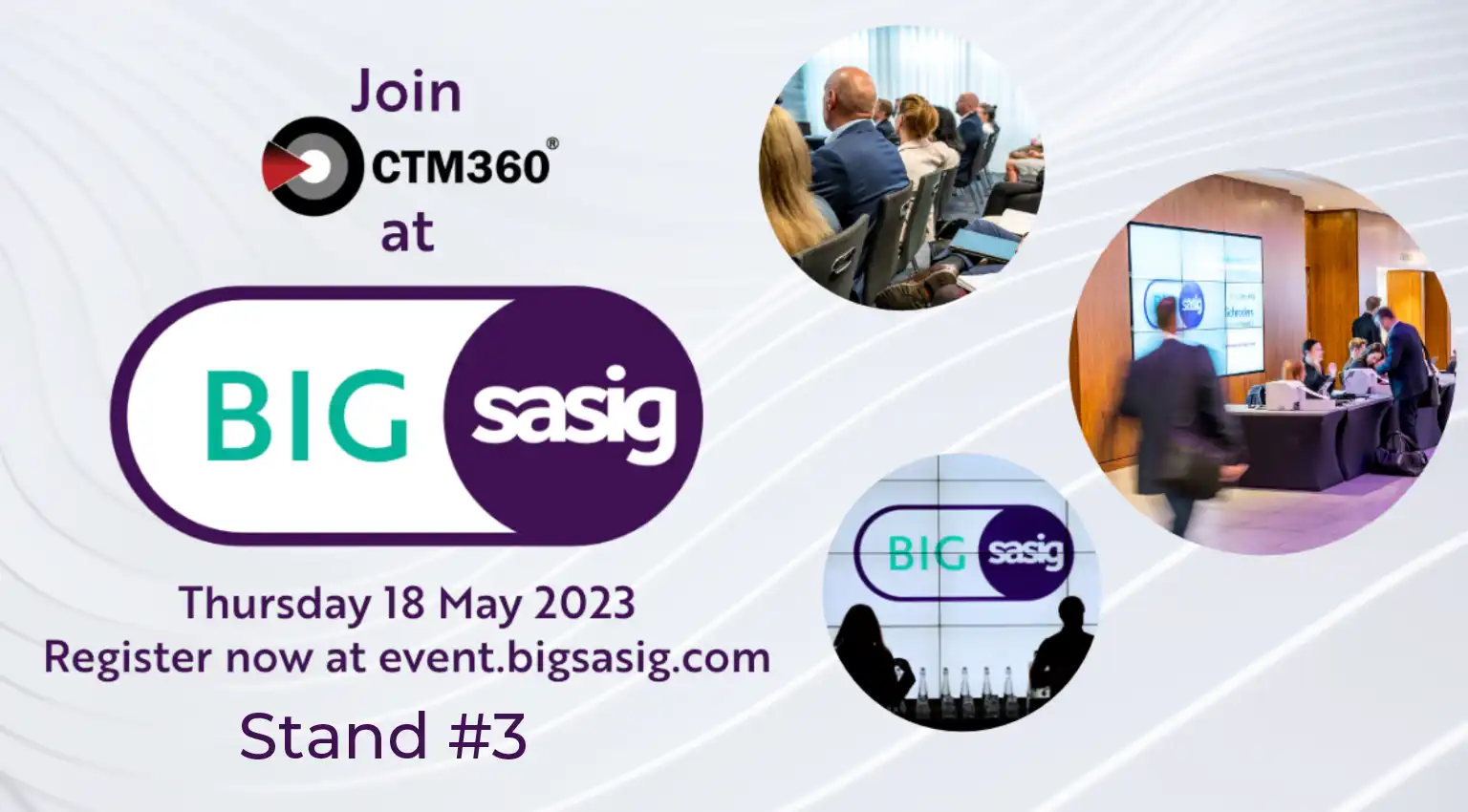 CTM360 announces its participation at the Big SASIG Event 2023 in London