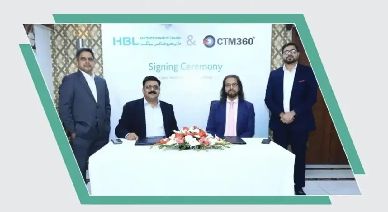 CTM360 and HBL Microfinance Bank Pakistan sign MoU to strengthen cybersecurity