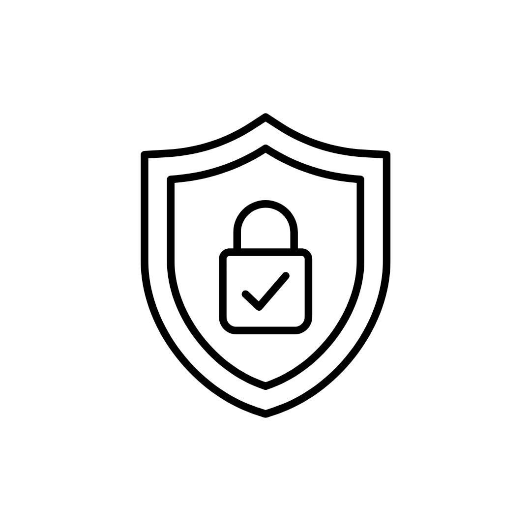 Secure checkout icon