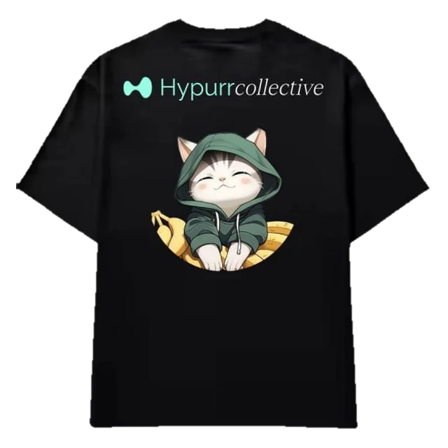 Tee: cat on a pile of bananas