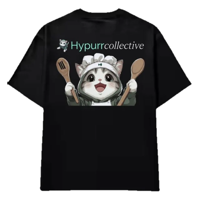 Tee: chef cat with wooden spoons