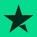 Trustpilot green star logo symbol.