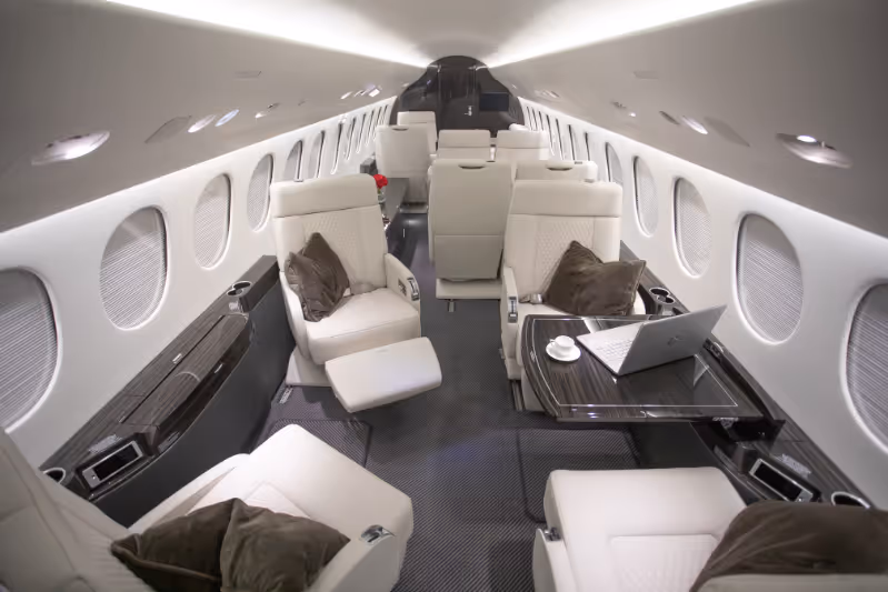 Falcon 7x Interior
