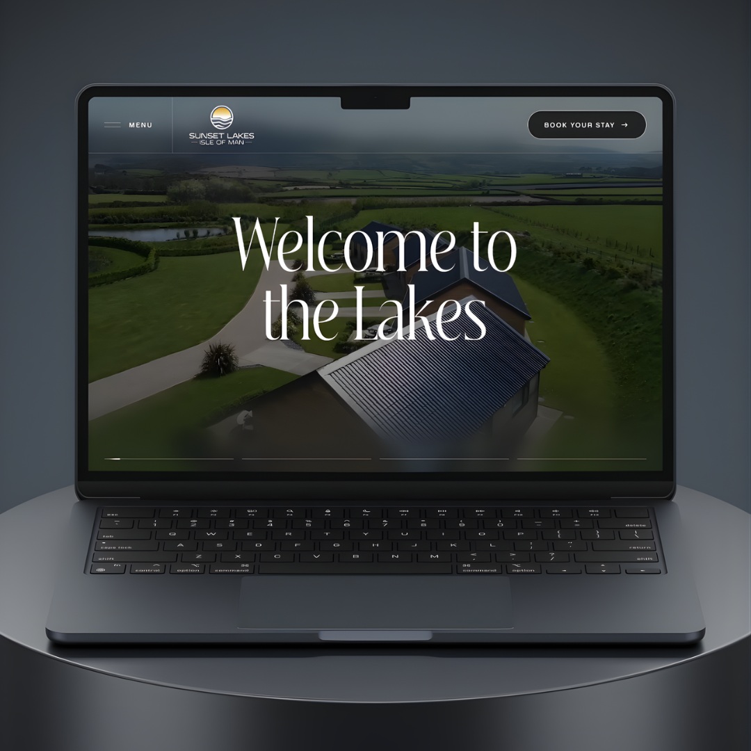 Sunset Lakes - Web Design & Rebrand by Fluxivity
