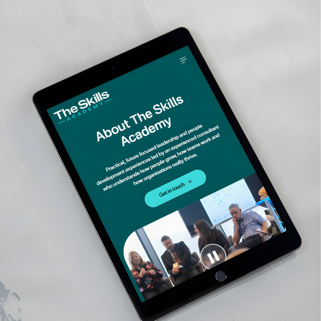 The Skills Academy - Website & Branding by Fluxivity