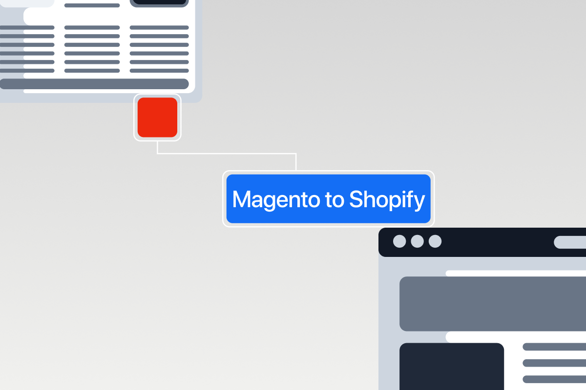 Magento to Shopify Migration Guide 2026 blog thumbnail.