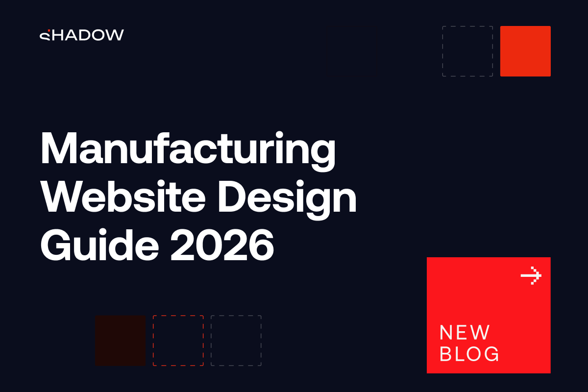 Manufacturing website design guide 2026 blog thumbnail