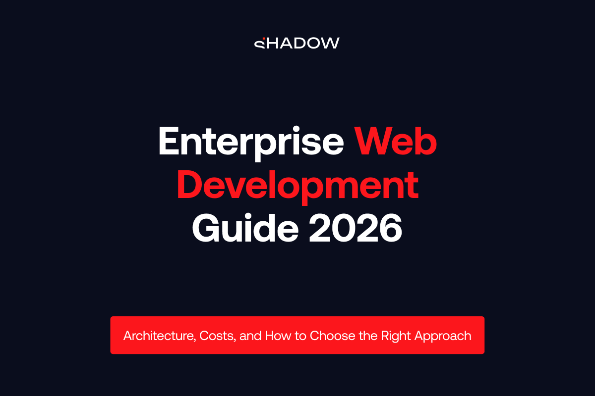 Enterprise web development guide 2026 blog thumbnail