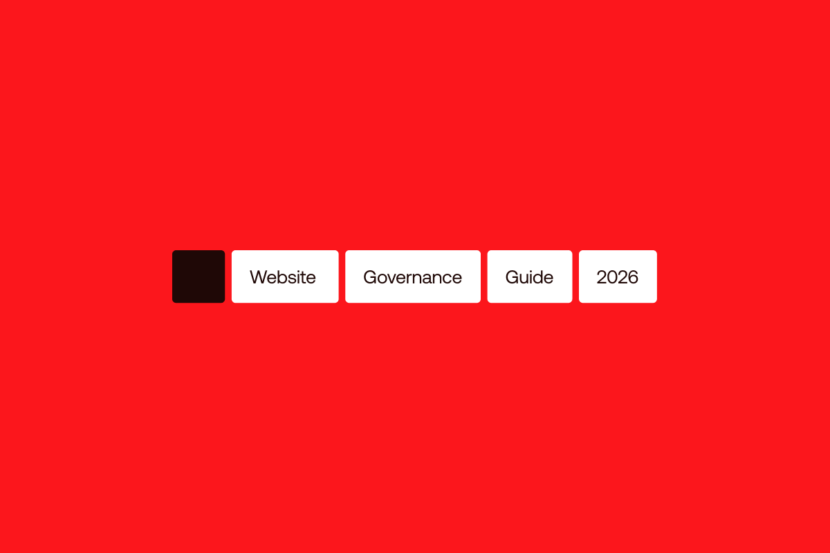 Website governance guide 2026 blog thumbnail 