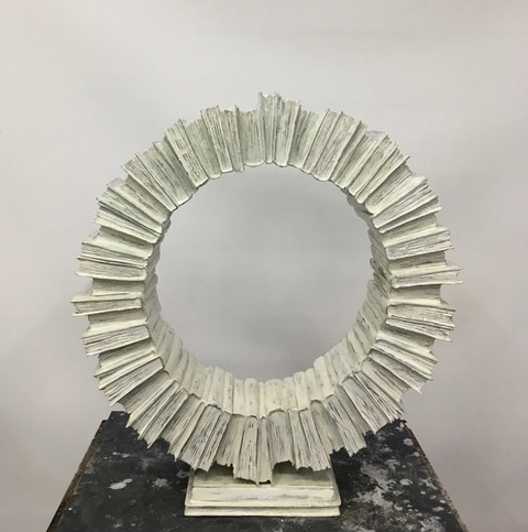 L'OCCHIO SUL MONDO (BRONZO) cm 65x60x20