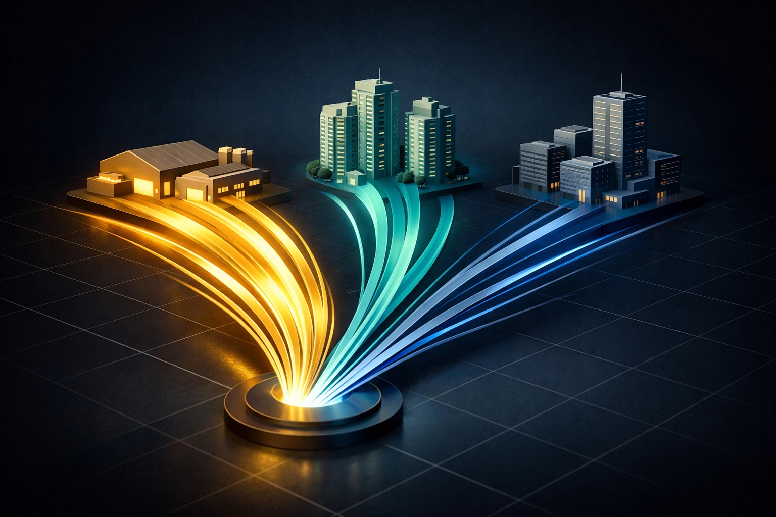 Commercial real estate capital flow visualization showing lending allocation across asset classes in 2026