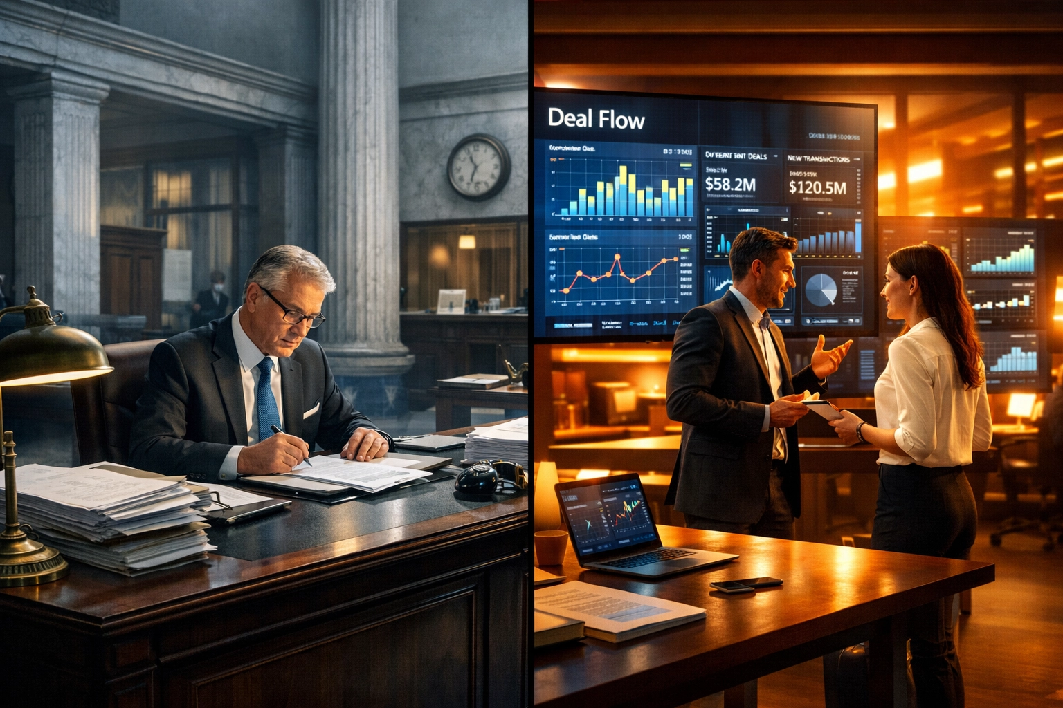 Traditional bank lending vs modern private credit financing for commercial real estate deals