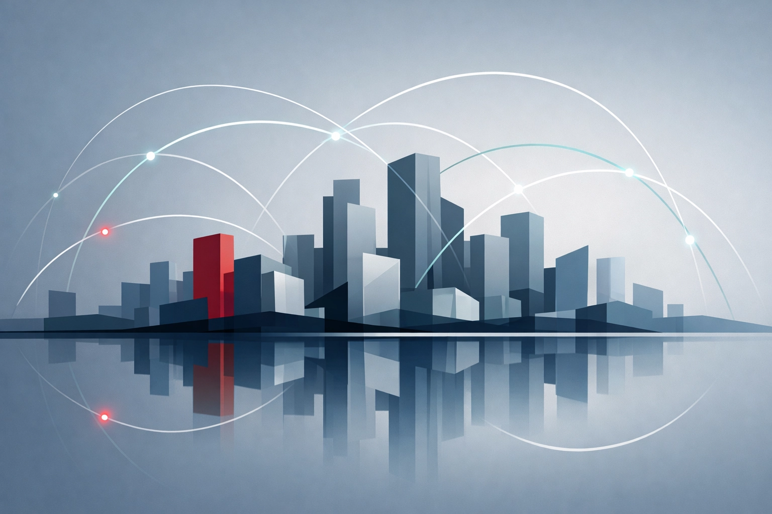 Modern Miami apartment building silhouette showing high liquidity and institutional capital flows.