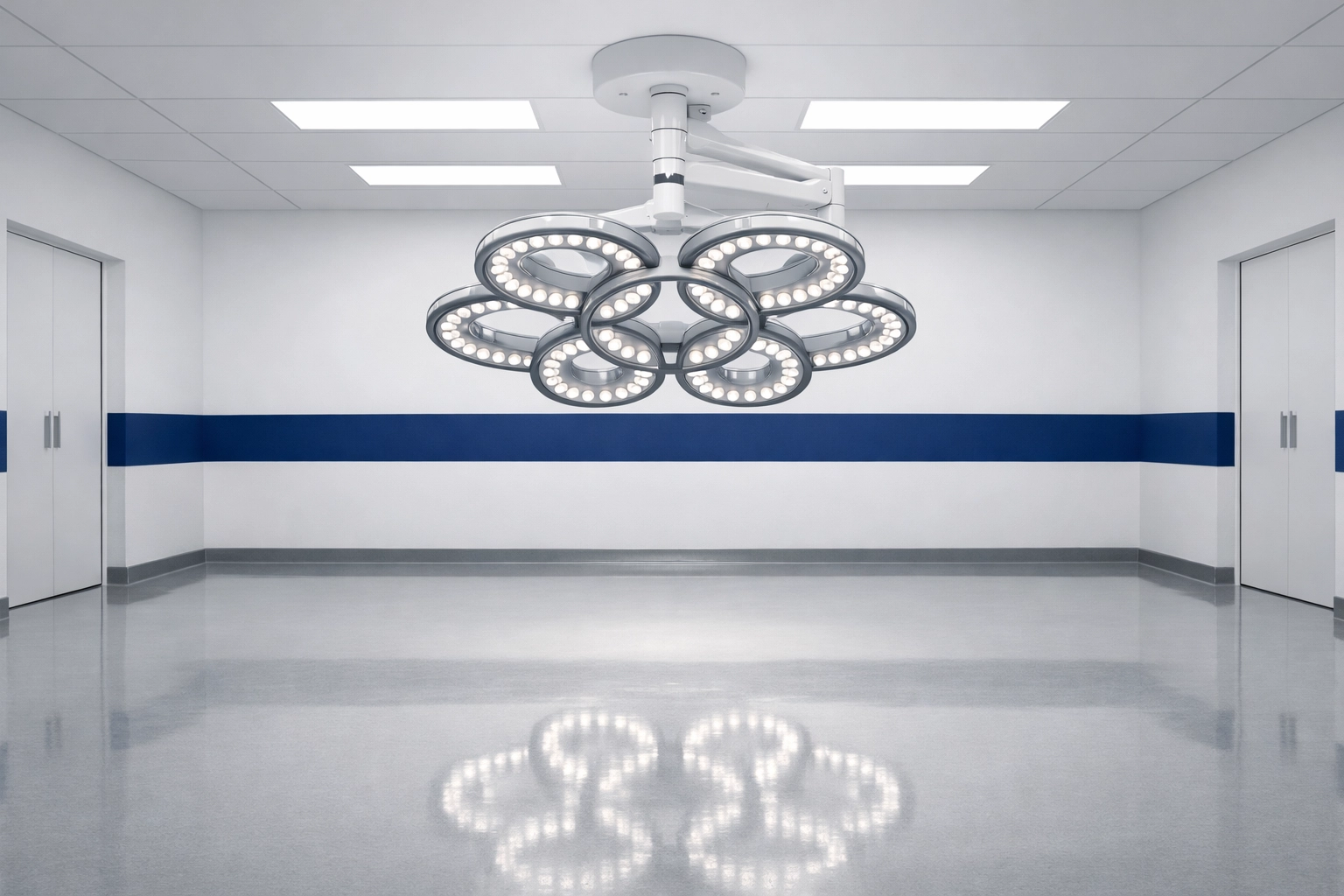 Interior of an ambulatory surgery center suite reflecting high-capital investment in healthcare real estate.