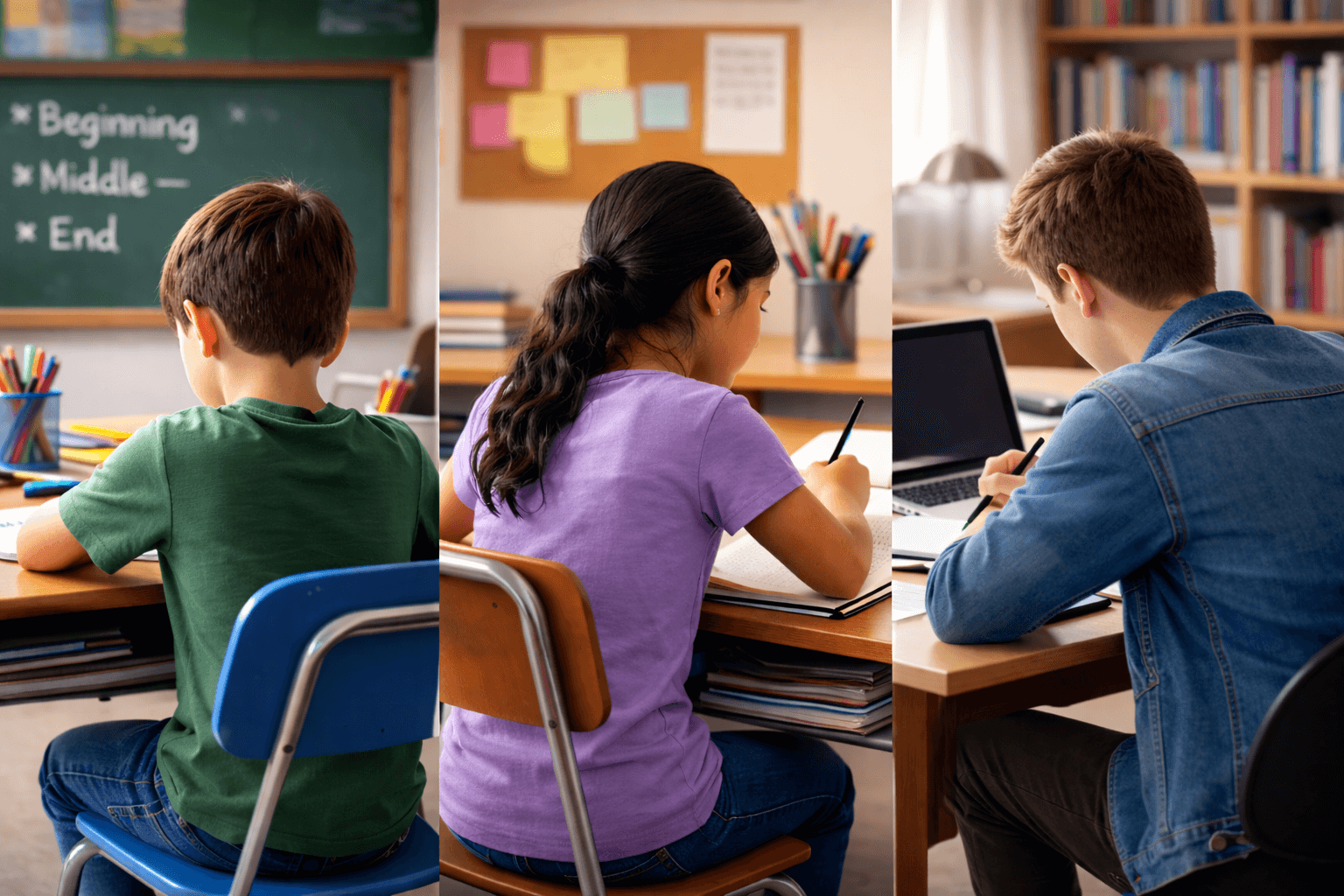 Writing Rubrics by Grade Level: Teacher Criteria and Student Self-Assessment