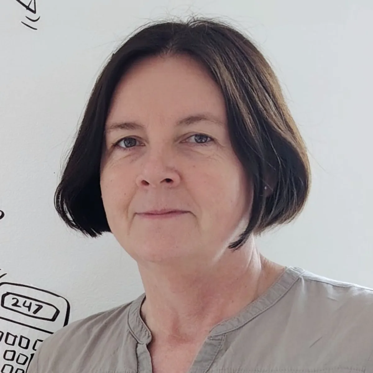 Éva Zotter, maths teacher