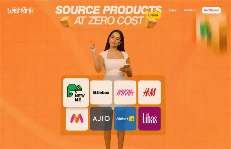 Wishlink website