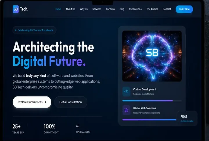 SoftBricks Tech website