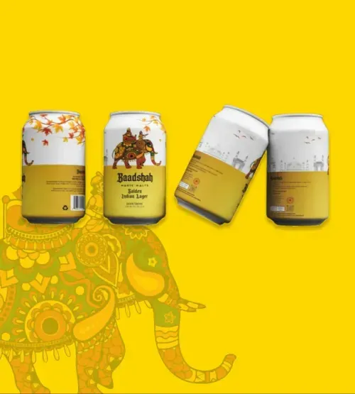 Baadshah beer can range