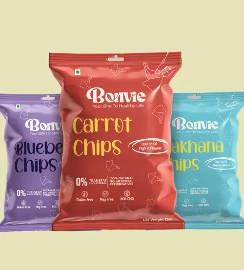 Bonvie Snacks chips packs