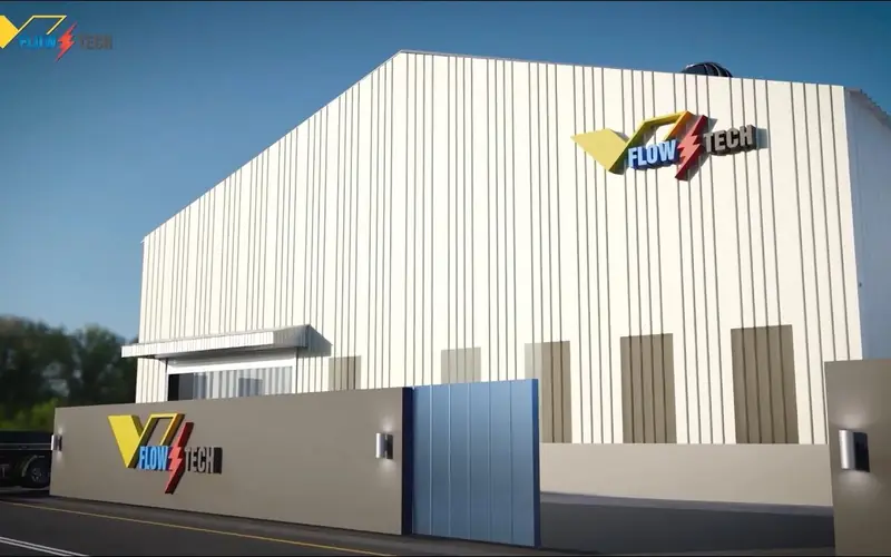 Still from the VFlow Tech 3D factory tour