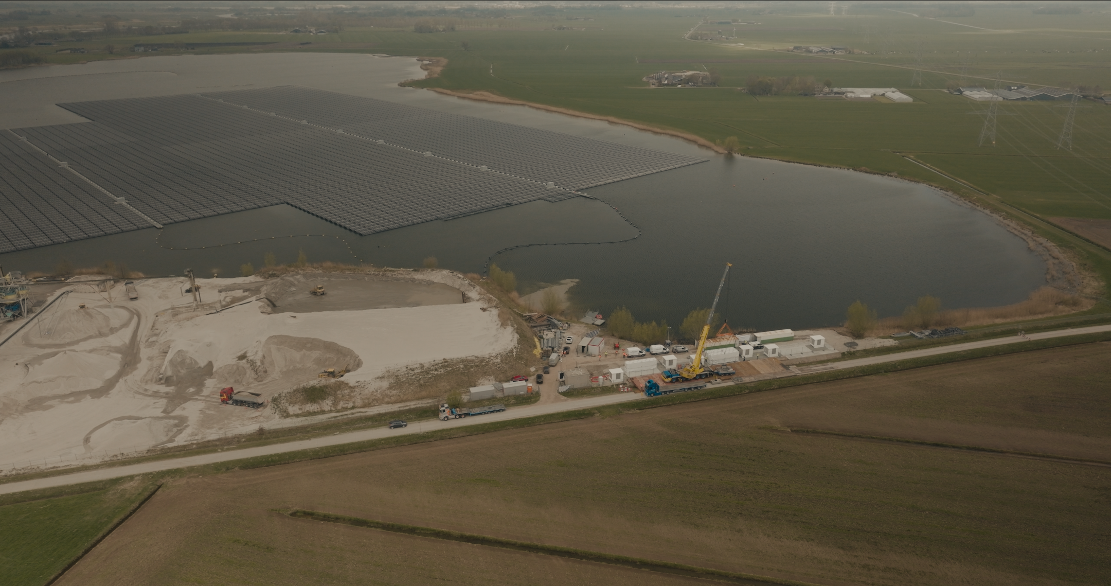 Eerste keer, grootse stap; energieopslag bij zonnepark Bomhofsplas