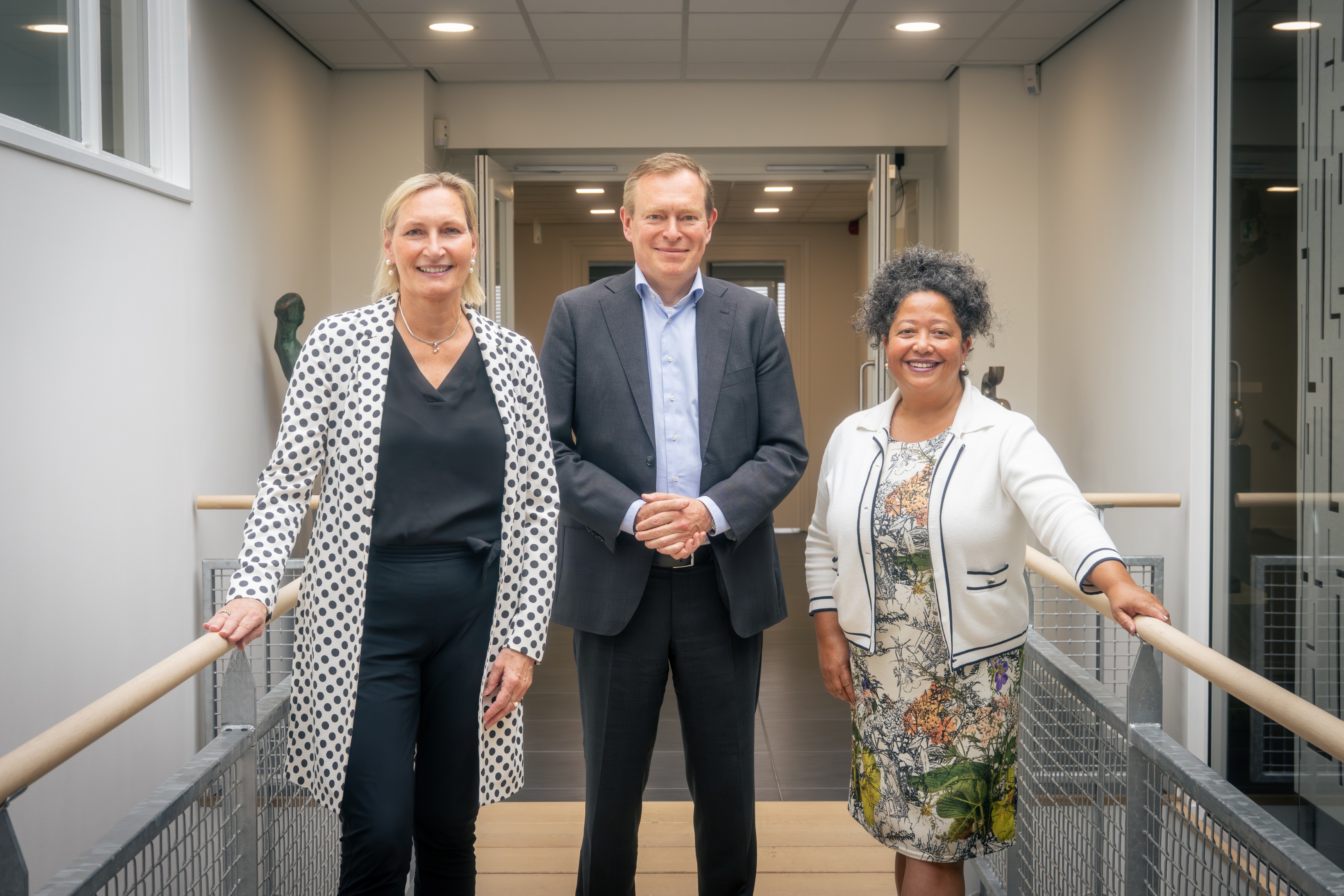 V.l.n.r.: Janine van Diggelen, Bruno Bruins en Nathaly Boelhouwer